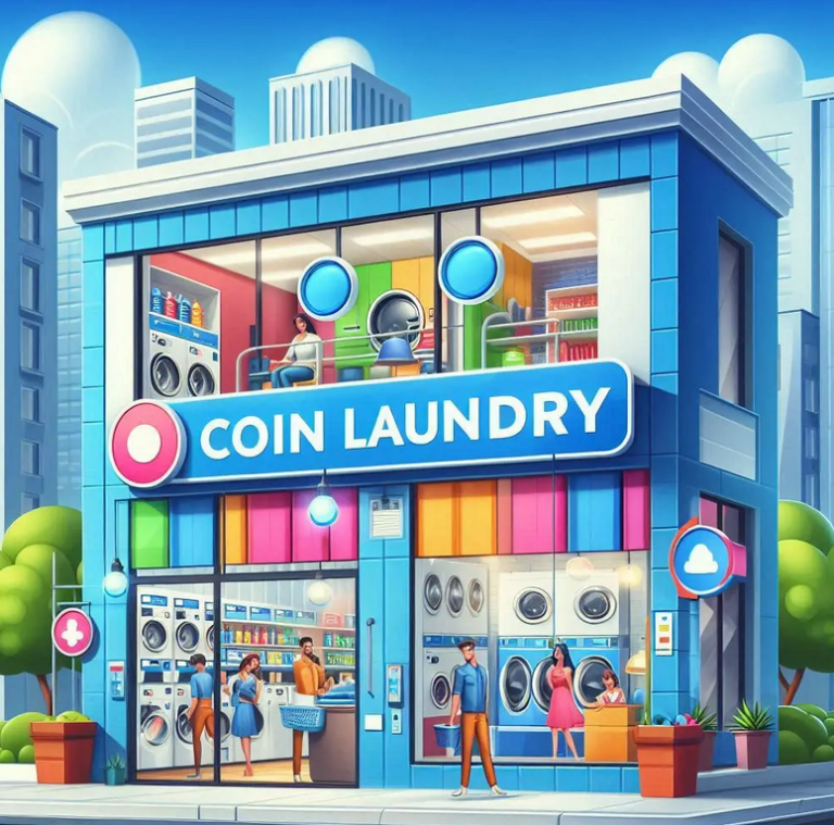 paket usaha laundry koin